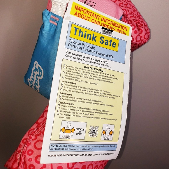 NWT Puddle Jumper Child Life Jacket Vest 30-50lbs - Picture 2 of 4